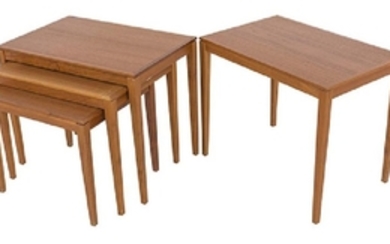Bent Silberg Nesting Tables and Occasional Table