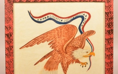 Bill Rank Theorem depicting an American Eagle.