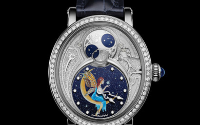 BOVET 1822 RÉCITAL 23 ''HOPE'' With Récital 23 ''Hope'' timepiece, BOVET watchmakers create an enchanting universe, to which engravers and miniaturist painters of the House then add their poetic touch, by sending a sincere message of hope.