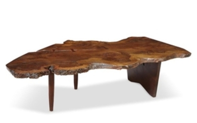 GEORGE NAKASHIMA (AMERICAN 1905-1990) SPECIAL COFFEE TABLE, NEW HOPE,...