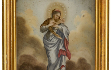 Hinterglasbild - Maria Immaculata
