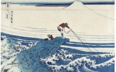 KATSUSHIKA HOKUSAI (1760–1849) KAJIKAZAWA IN KAI PROVINCE (KOSHU KAJIKAZAWA) EDO PERIOD, 19TH CENTURY
