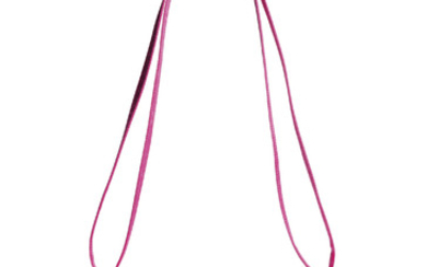 A LIMITED EDITION FUCHSIA & ULTRAVIOLET SATIN CONSTANCE ÉLAN WITH GOLD HARDWARE, HERMÈS, 2010