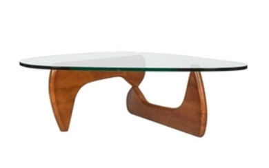 Noguchi Style - Glass Top Coffee Table
