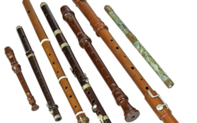 Three Recorders and Four Flutes