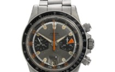 TUDOR | A STAINLESS STEEL CHRONOGRAPH WRISTWATCH WITH DATE, REGISTERS AND BRACELET REF 7031/0 CASE 756884 MONTE CARLO CIRCA 1970