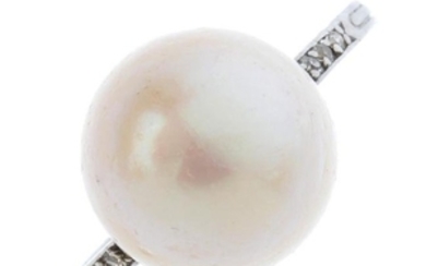 VAN CLEEF & ARPELS - an Art Deco natural pearl and