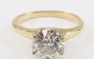 Victorian Solitaire Diamond Ring