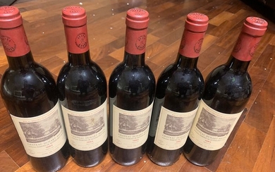 1984 Chateau Duhart-Milon - Domaines Barons De Rotschild - Pauillac Grand Cru Classé - 5 Bottles (0.75L)