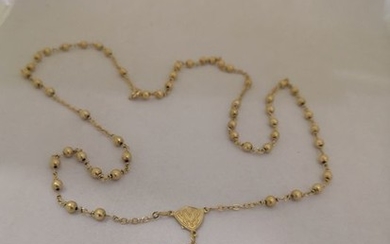 18 kt. Yellow gold - Necklace, Necklace with pendant