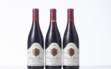 3 CLOS DE LA ROCHE bottles (Grand Cru)