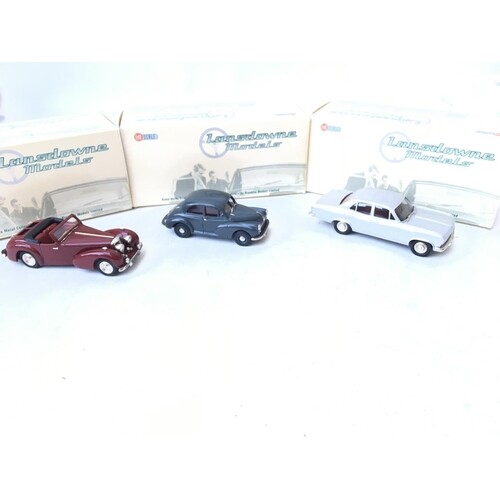 3 X Lansdowne Models including LDM 36 1952 Morris Minor Seri...