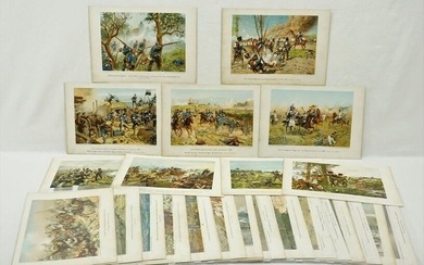 40 militärhistorische Kunstblätter