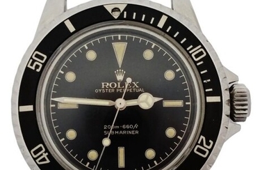 5512 Pointed Crown Guard Vintage Rolex Submariner Watch