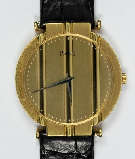 Piaget Polo 18k yellow gold wristwatch