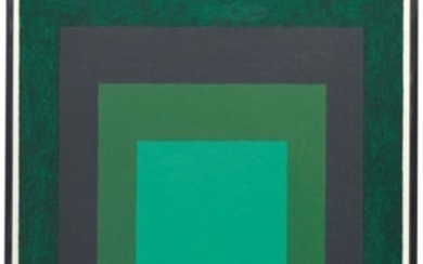 Josef Albers (1888-1976), Study to Homage to the Square: Late Green