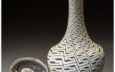 Two Southwest Pottery Vessels Michael Kanteena and Marie...