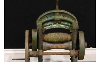 A 19th century cast iron cobbler’s mangle, by Whitfield Hodg...