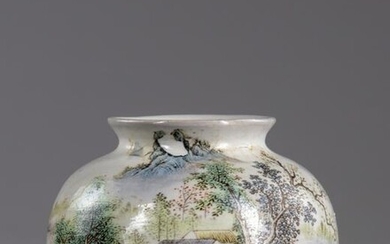 A CHINESE PORCELAIN BEEHIVE WATER POT, CHINA, 20TH