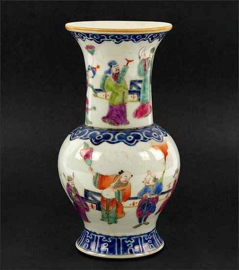 A Chinese Gu Type Porcelain Vase.