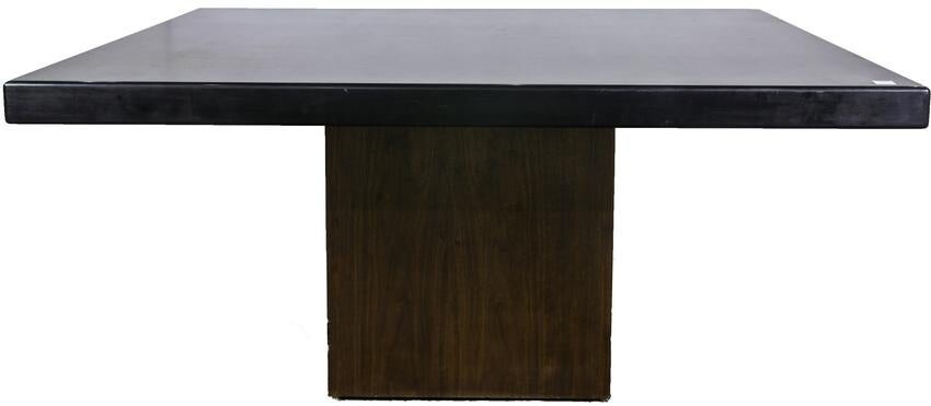 A Contemporary dining table