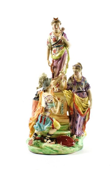 A Derby Porcelain Figure Group of Jason and Medea, circa...
