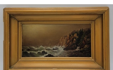 A Fine O/B Seascape Painting 19-20th Century