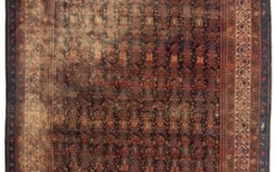 A Hamadan Rug, circa 1930 137 x 77 inches (348.0