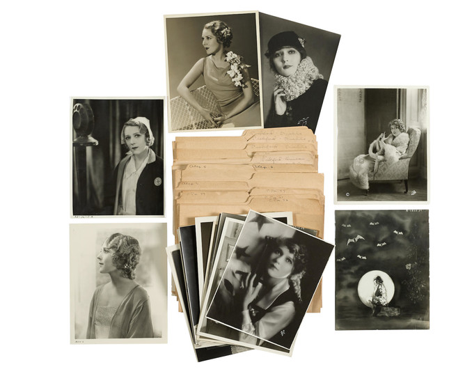 A Mary Pickford archive of negatives and photographs taken by various photographers