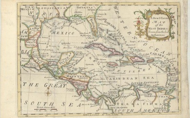 "A New & Correct Map of the West Indies Drawn from the Best Authorities", Anon.
