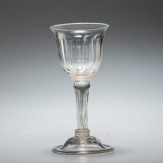 A SWEETMEATS GLASS, CIRCA 1770