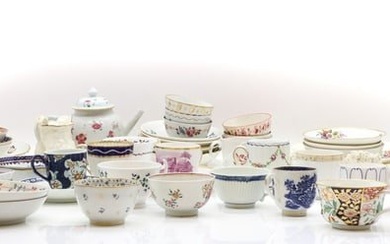 A collection of English and Continental porcelain