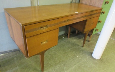 A mid-20th century teak dressing tableCondition Report There is no...