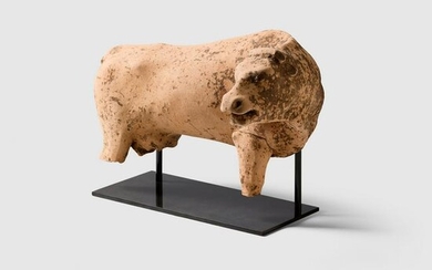 ANCIENT GREEK VOTIVE COW GREECE, C. 450 B.C.