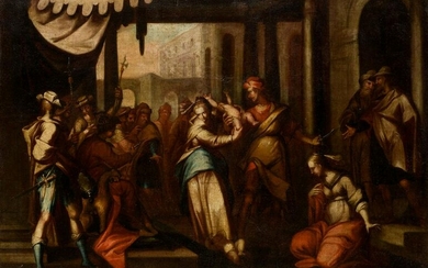 ANONYMOUS ( XVII / XVIII C) "The Judgement of Solomon"