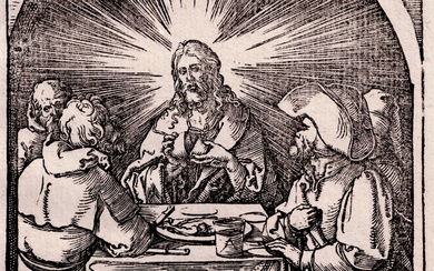 Albrecht Dürer - Christ at Emmaus - Ca. 1510
