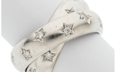 Aldo Garavelli & Co. Diamond, White Gold Ring Stones:...