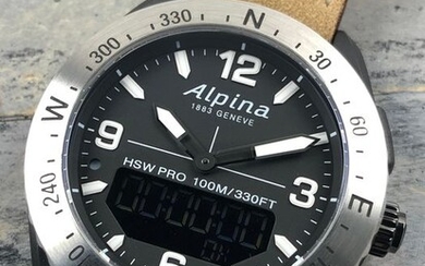 Alpina - Alpiner X Black Smartwatch- AL-283LBBW5SAQ6 - Men - 2011-present