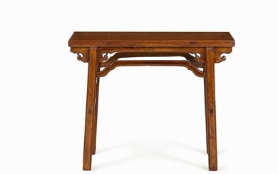 Altar Table with Ruyi Elements - 15th century - Elm wood - China - Ming Dynasty (1368-1644)