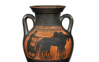 An Attic black-figure panel amphora (Type B)