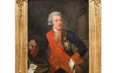 An Italian portrait of a nobleman, end of the 18th