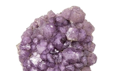 An amethyst geode cluster of large proportions. With large w...