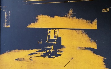 Andy Warhol (1928-1987) - Electric chair