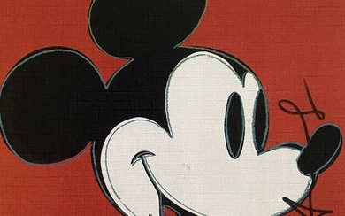 Andy Warhol (after) - Mickey Mouse, 1981