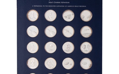 Apollo 13: Franklin Mint Limited Edition Medallion Set - 'Project Apollo' (1972)