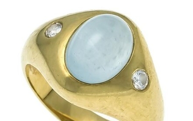 Aquamarine diamond ring GG 750