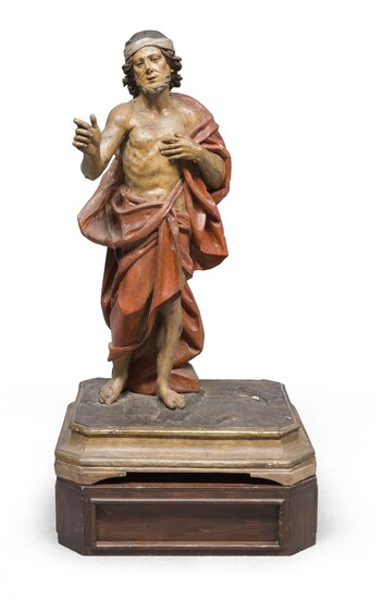 BEAUTIFUL STATUE OF ST LAWRENCE CENTRAL ITALY 17th CENTURY