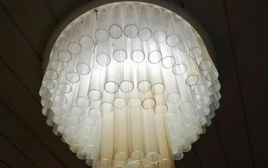 Barovier & Toso Murano Glass Ceiling Lamp, 1950s