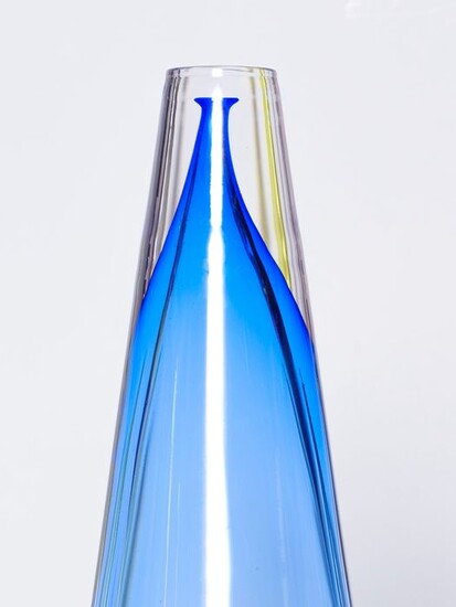 Bas Kosters - Glass object - Safe Me - Glazen verkeerskegel