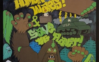 Bigfoot, Stop the Human Wars, Poster